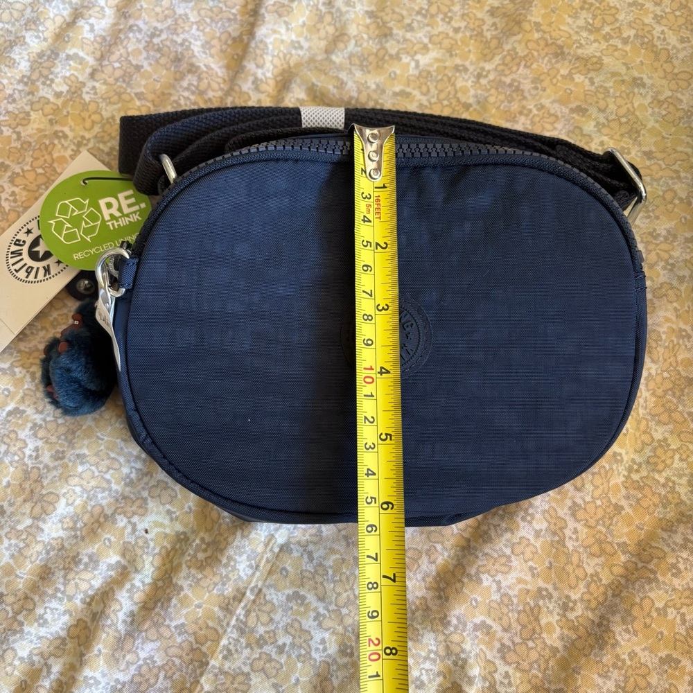 Kipling crossbody bag navy blue new